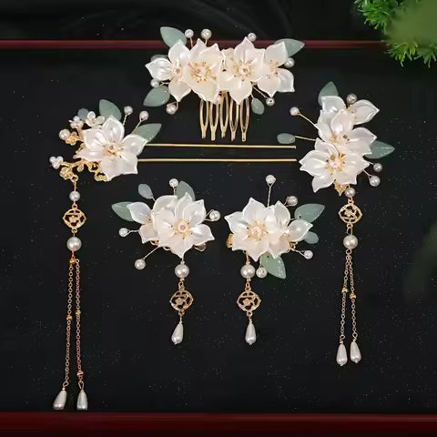 Pink Floral Tassel Hair Stick: The Prettiest Chinese Hanfu Hair Accessory of 2026